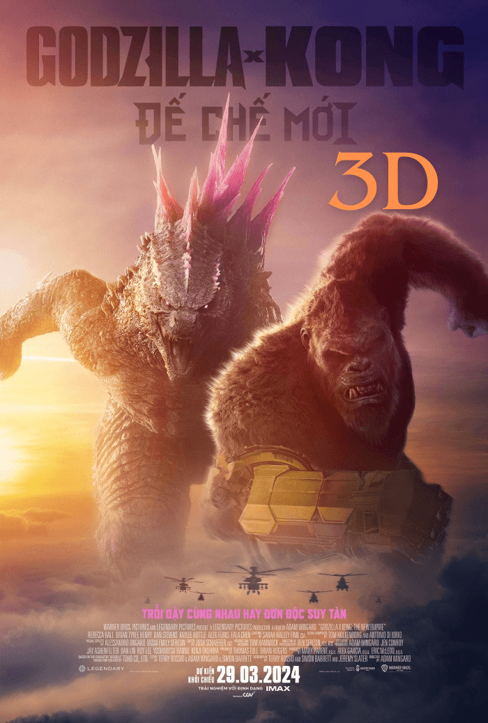 GODZILLA X KONG: ĐẾ CHẾ MỚI 3D - K