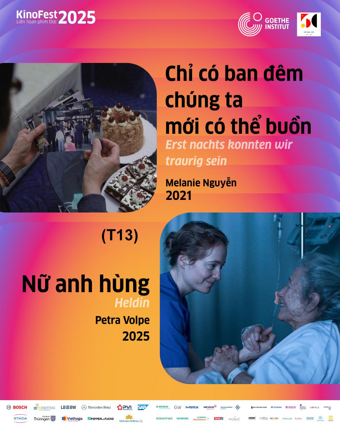 Chỉ có ban đêm chúng ta mới có thể buồn + Nữ anh hùng - T13 - LHP Đức