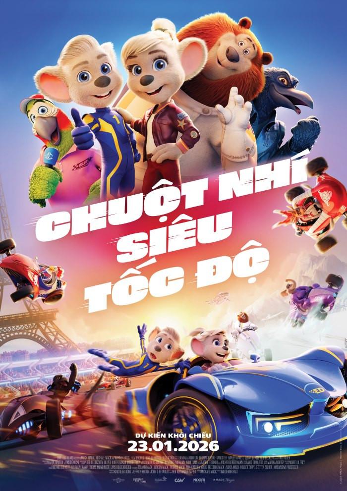 CHUỘT NHÍ SIÊU TỐC ĐỘ-P