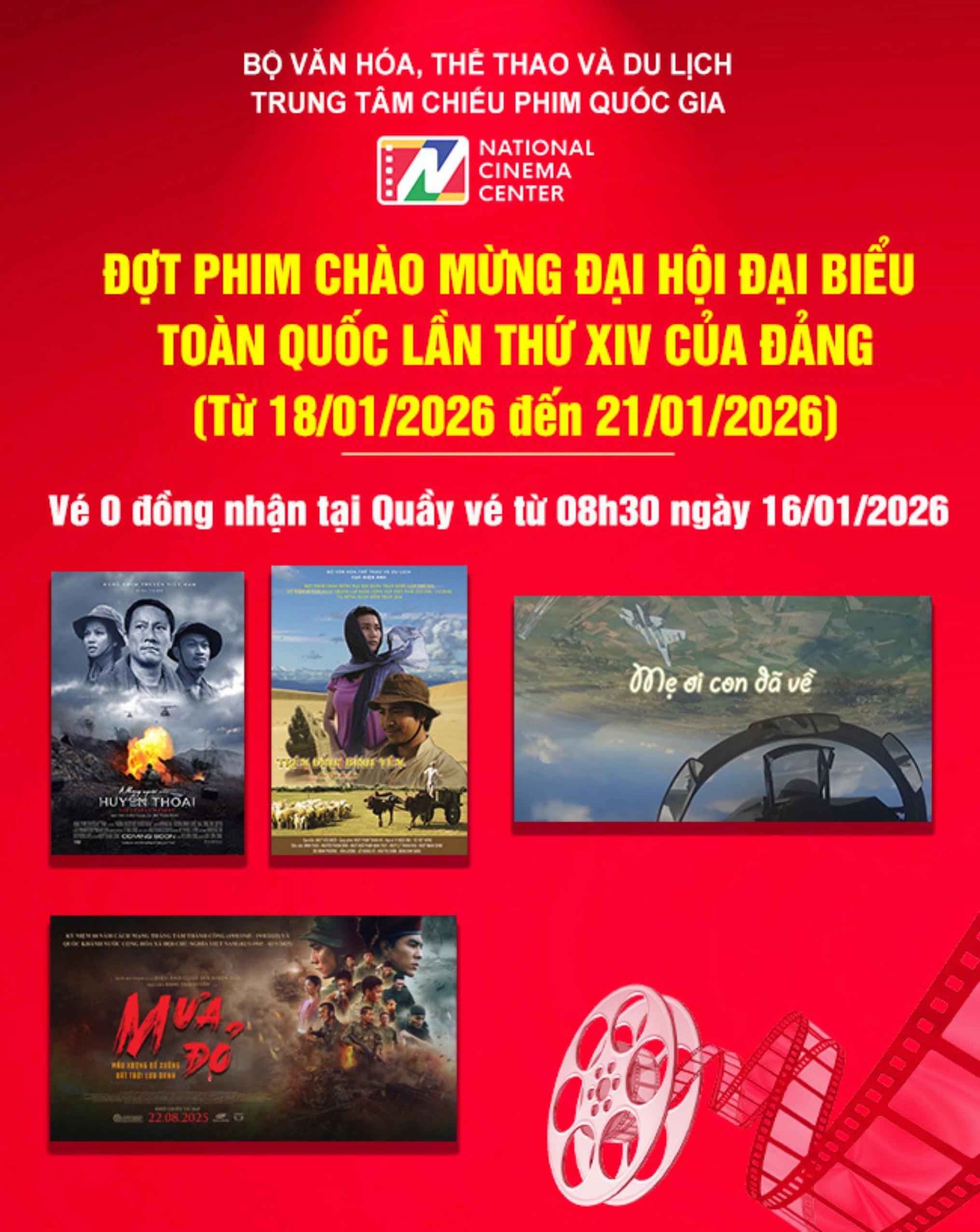 Phim tài liệu: Người cộng sản Tôn Đức Thắng + Phim truyện:  Mưa đỏ -T13