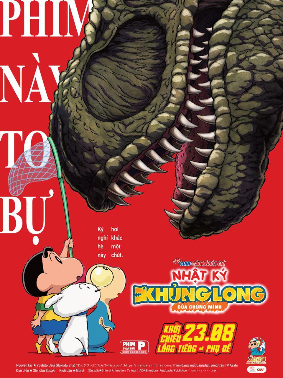SHIN BÚT CHÌ: NHẬT KÝ KHỦNG LONG - Lồng Tiếng - P