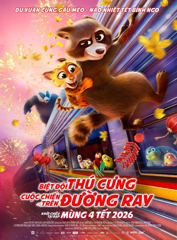 BIỆT ĐỘI THÚ CƯNG: CUỘC CHIẾN TRÊN ĐƯỜNG RAY - P (LỒNG TIẾNG)