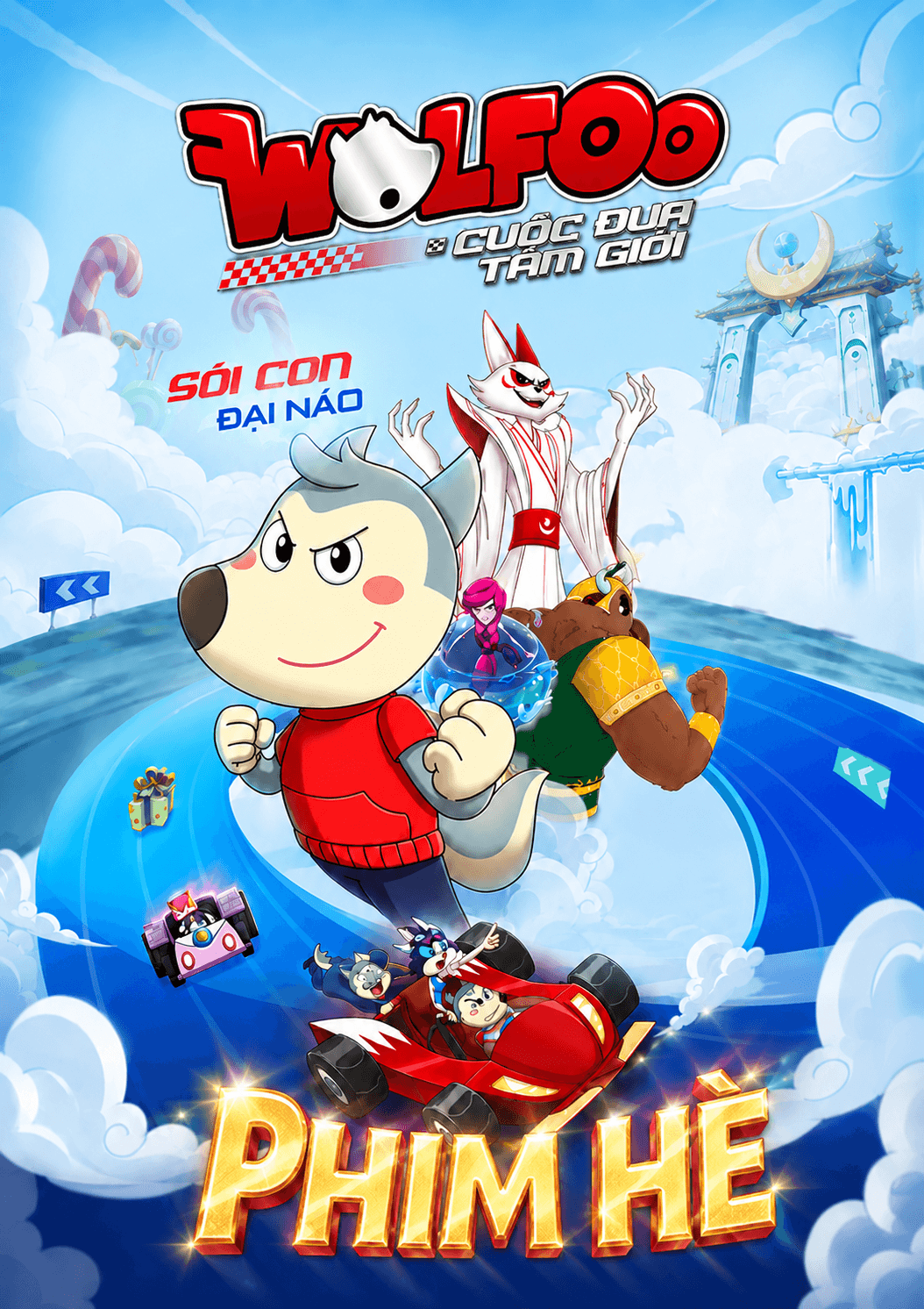 WOLFOO & CUỘC ĐUA TAM GIỚI-P- PHIM HÈ