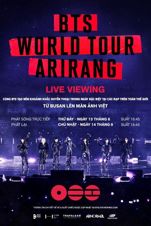 BTS WORLD TOUR ARIRANG IN BUSAN: LIVE VIEWING