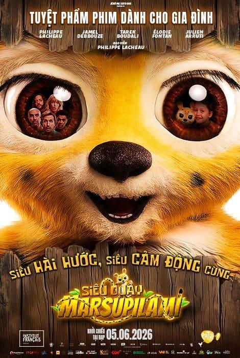 SIÊU QUẬY MARSUPILAMI-P (LỒNG TIẾNG)